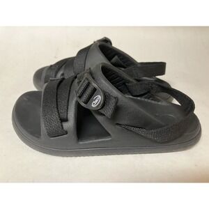 Chaco Sport Sandals Kids Size 1 Black Back Heel Strap